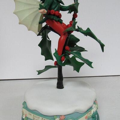 Older Enesco Flower Fairy Music Box