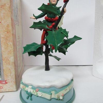 Older Enesco Flower Fairy Music Box