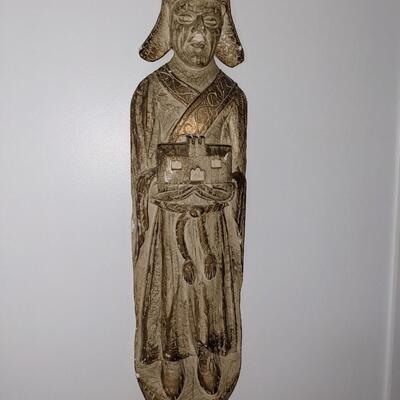 Vintage Clay Statue Wall hanging Artwork
