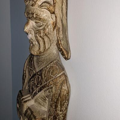 Vintage Clay Statue Wall hanging Artwork