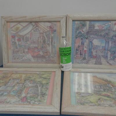 LOT 34. HOME DECOR ART