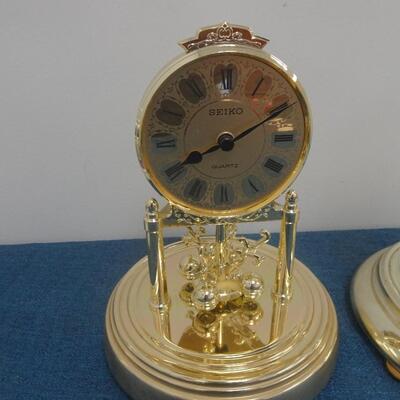 LOT 35. THREE ANNIVERSARY CLOCKS