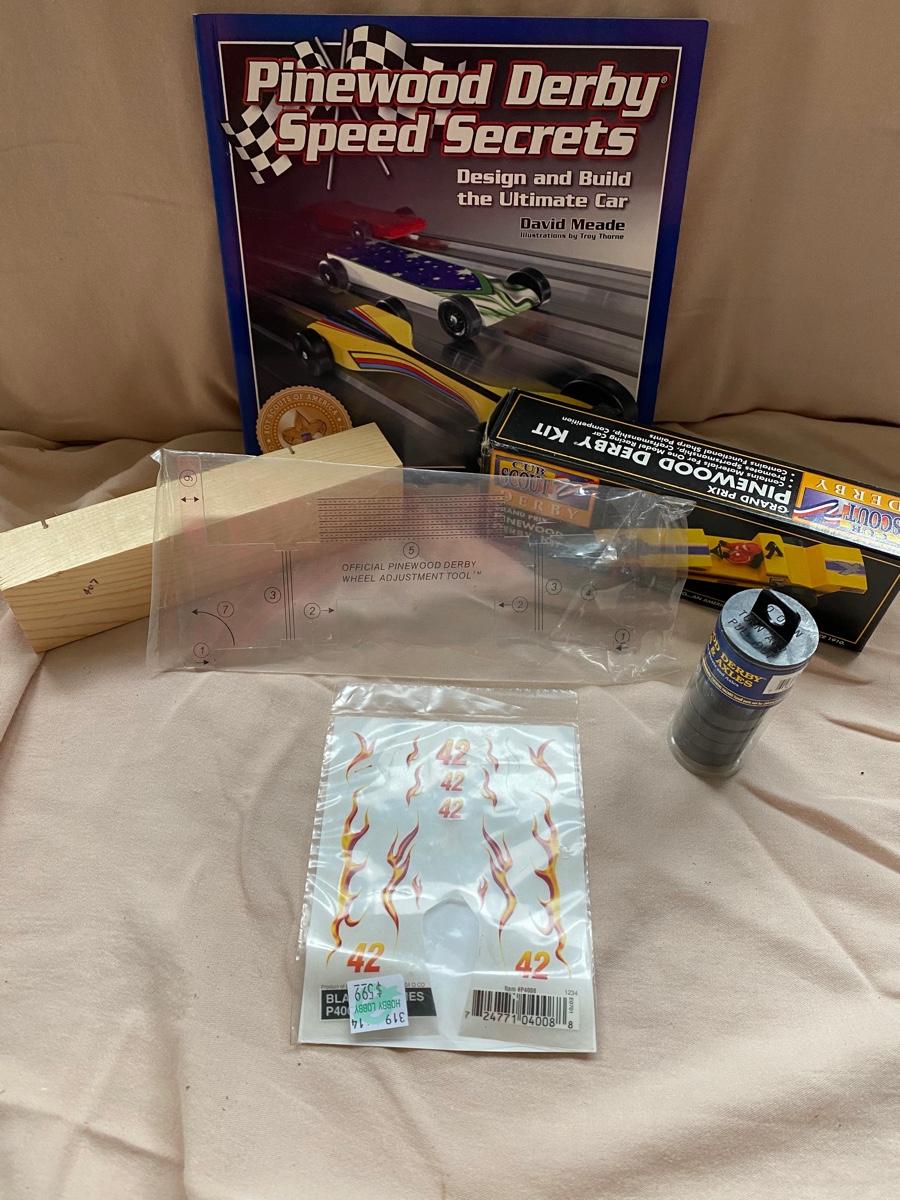 Pinewood Derby Kit
