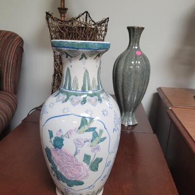 Green and Pink Vase