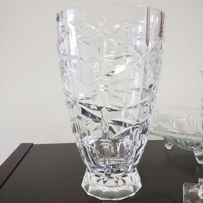 Beautiful Large Crystal Vase