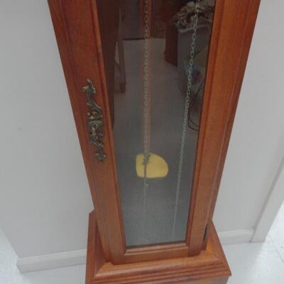 LOT 58. EMPEROR BRAND TALL CASE CLOCK