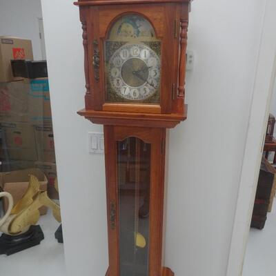 LOT 58. EMPEROR BRAND TALL CASE CLOCK