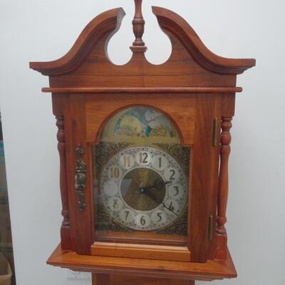 LOT 58. EMPEROR BRAND TALL CASE CLOCK