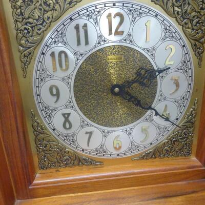 LOT 58. EMPEROR BRAND TALL CASE CLOCK