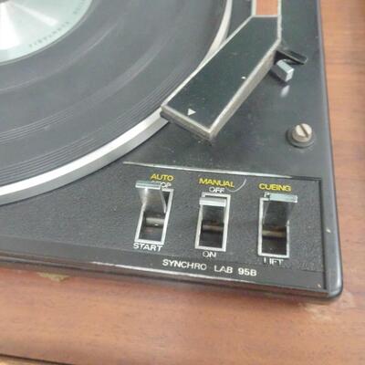 LOT 62.  VINTAGE GARRARD TURNTABLE (PARTS ONLY)