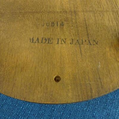 LOT 69  VINTAGE WOOD STOOL MADE IN JAPAN