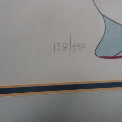 LOT 84. PENCIL SIGNED SERIGRAPH BY BABETTE EDDLESTON