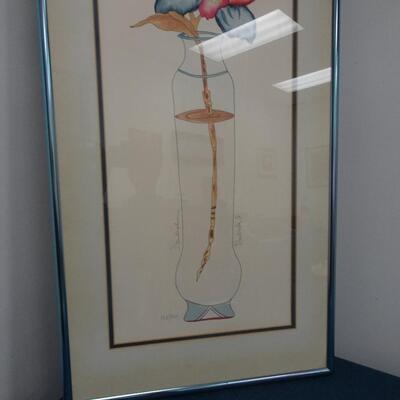 LOT 84. PENCIL SIGNED SERIGRAPH BY BABETTE EDDLESTON
