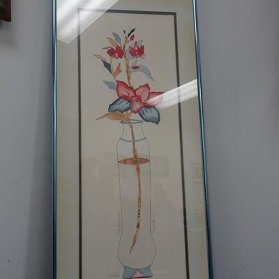 LOT 84. PENCIL SIGNED SERIGRAPH BY BABETTE EDDLESTON