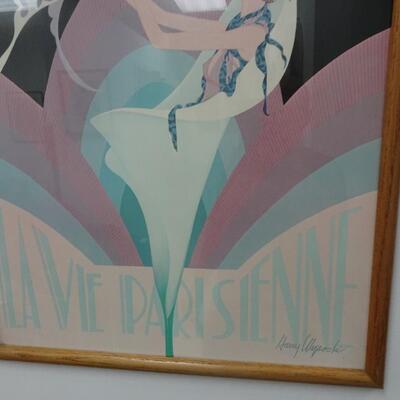 LOT 87 HARRY WYSOCKI FRAMED PRINT