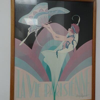 LOT 87 HARRY WYSOCKI FRAMED PRINT