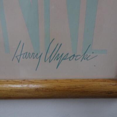 LOT 87 HARRY WYSOCKI FRAMED PRINT