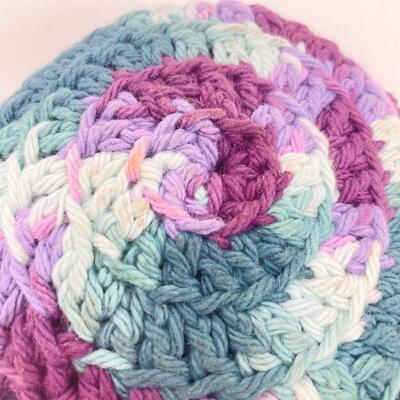 HAND-CROCHETED DISH SCRUBBIES