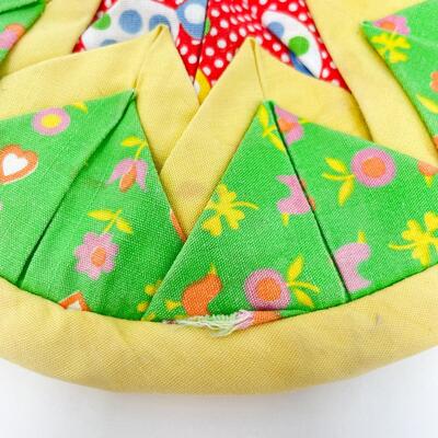 HANDMADE 8â€ QUILTED HOT PAD