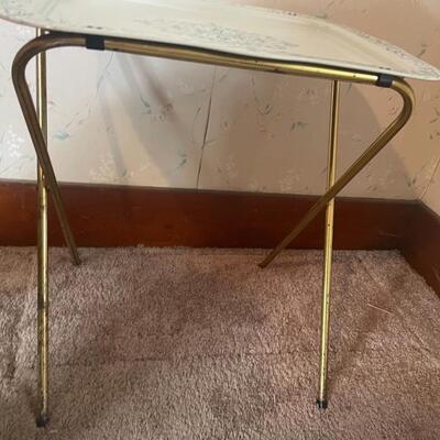 1960 â€œLA VADAâ€ METAL TV TRAY #1
