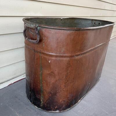 VINTAGE COPPER BOILER/TUB