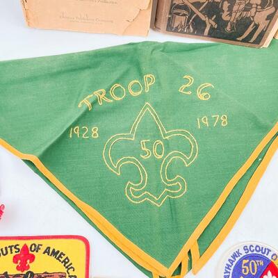 VINTAGE BOY & GIRL SCOUTS OF AMERICA LOT