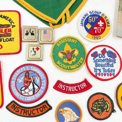 VINTAGE BOY & GIRL SCOUTS OF AMERICA LOT