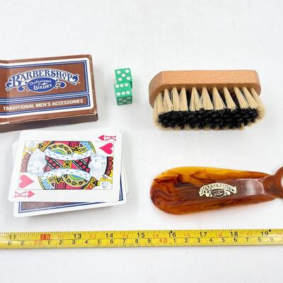 VINTAGE â€œBARBERSHOP DITTY BAGâ€ MENâ€™S GROOMING KIT