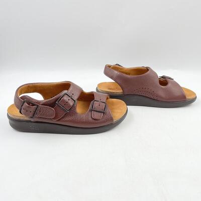 SAS LEATHER COMFORT SANDALS - WOMENâ€™S 8.5