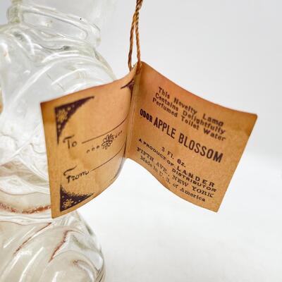 VINTAGE LANDER LAMP-SHAPED 7â€ PERFUME BOTTLES