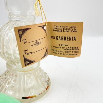 VINTAGE LANDER LAMP-SHAPED 7â€ PERFUME BOTTLES