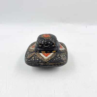 VINTAGE JAPAN 3.5â€ INCENSE BURNER POT