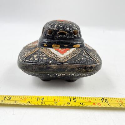 VINTAGE JAPAN 3.5â€ INCENSE BURNER POT