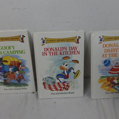 17 Kids Books, Disney Rhyming Reader Books, Vintage, Little Golden Books, Petuna
