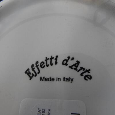 2 Decor Plates, Effett De'art, Made in Italy, Vintage?