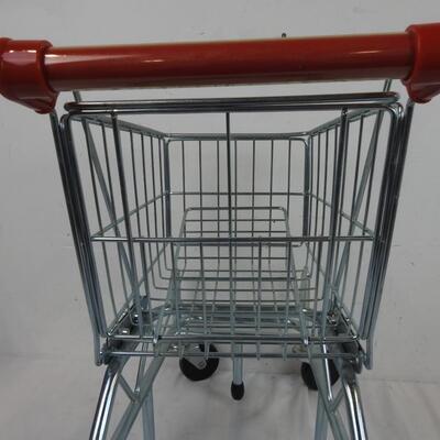 Kid Sized Shopping Cart - Durable and Good Condition