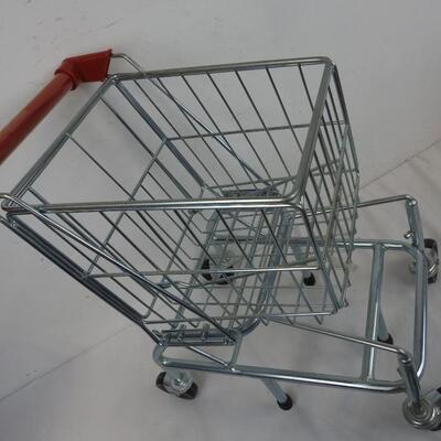 Kid Sized Shopping Cart - Durable and Good Condition