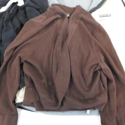 4 Clothing Items: Old Navy Jacket (12), Styles & Co Cardigan, Kid Cardigan