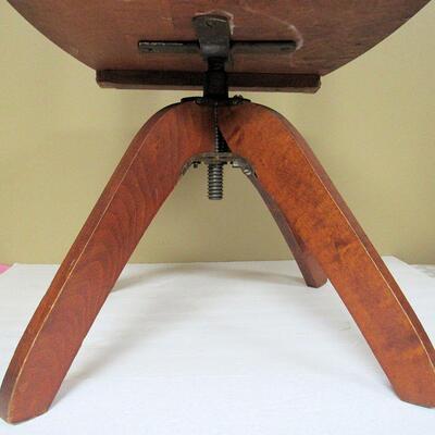 Vintage Child's Desk Chair, Swivel