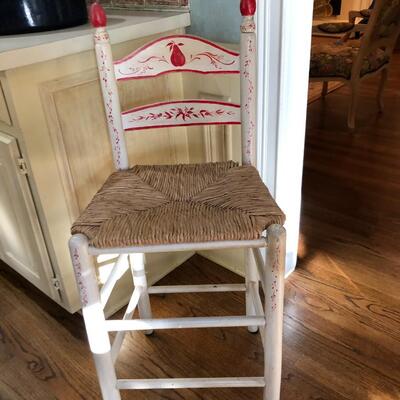 Counter Height Bar Stool/Chair with Pillow