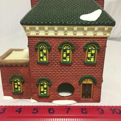 Vintage O'Well Village Lighted State College 1997 Limited Edition Christmas-