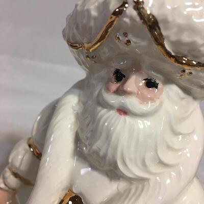 Porcelain Old World Santa
