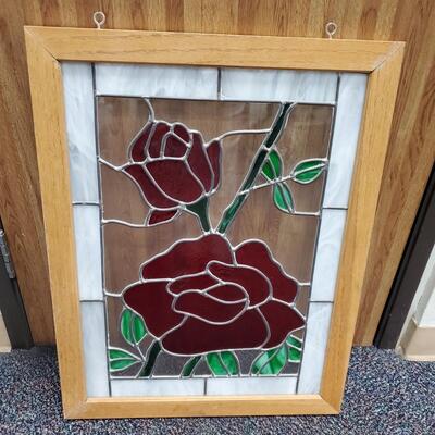 Stained Glass Rose Window