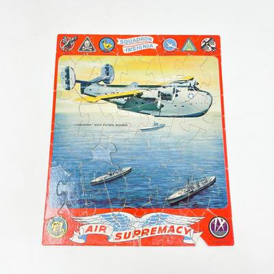 VINTAGE â€œCORONADOâ€ NAVY PATROL BOMBER 8â€ X 10â€ PUZZLE