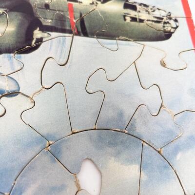 VINTAGE MITCHELL BOMBER B-25 8â€ X 10â€ PUZZLE