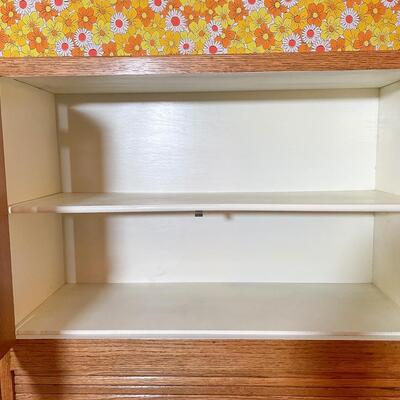 ANTIQUE HOOSIER KITCHEN CABINET