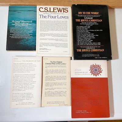 C.S. LEWIS BOOK LOT #1