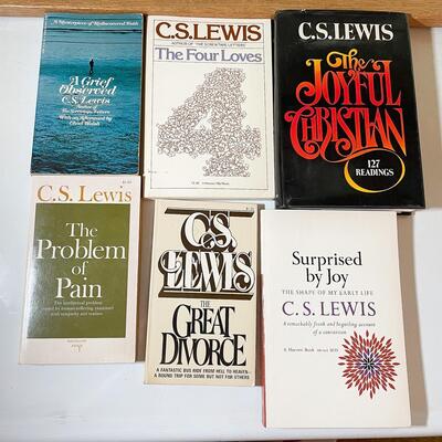 C.S. LEWIS BOOK LOT #1