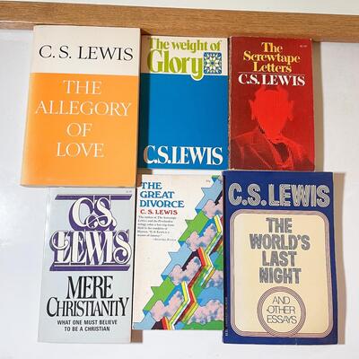 C.S. LEWIS BOOK LOT #2