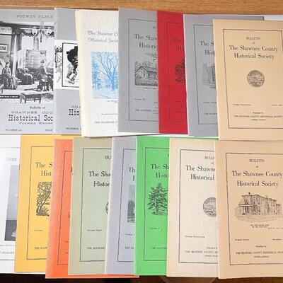 SHAWNEE COUNTY HISTORICAL SOCIETY 1940s-60s BULLETINS